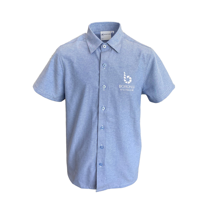 Boronia College Short Sleeve Shirt - Chambray