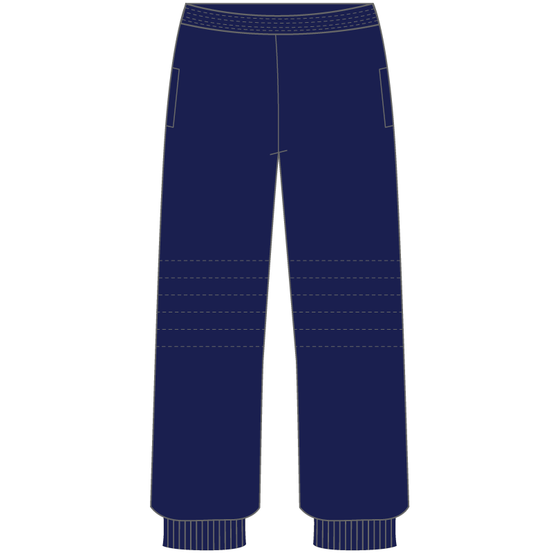 Track Pant with Cuffed Ankle