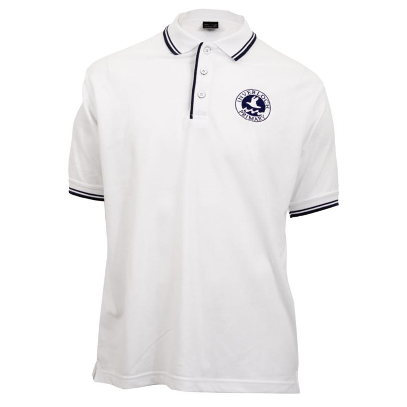 Short Sleeve Polo Shirt - White